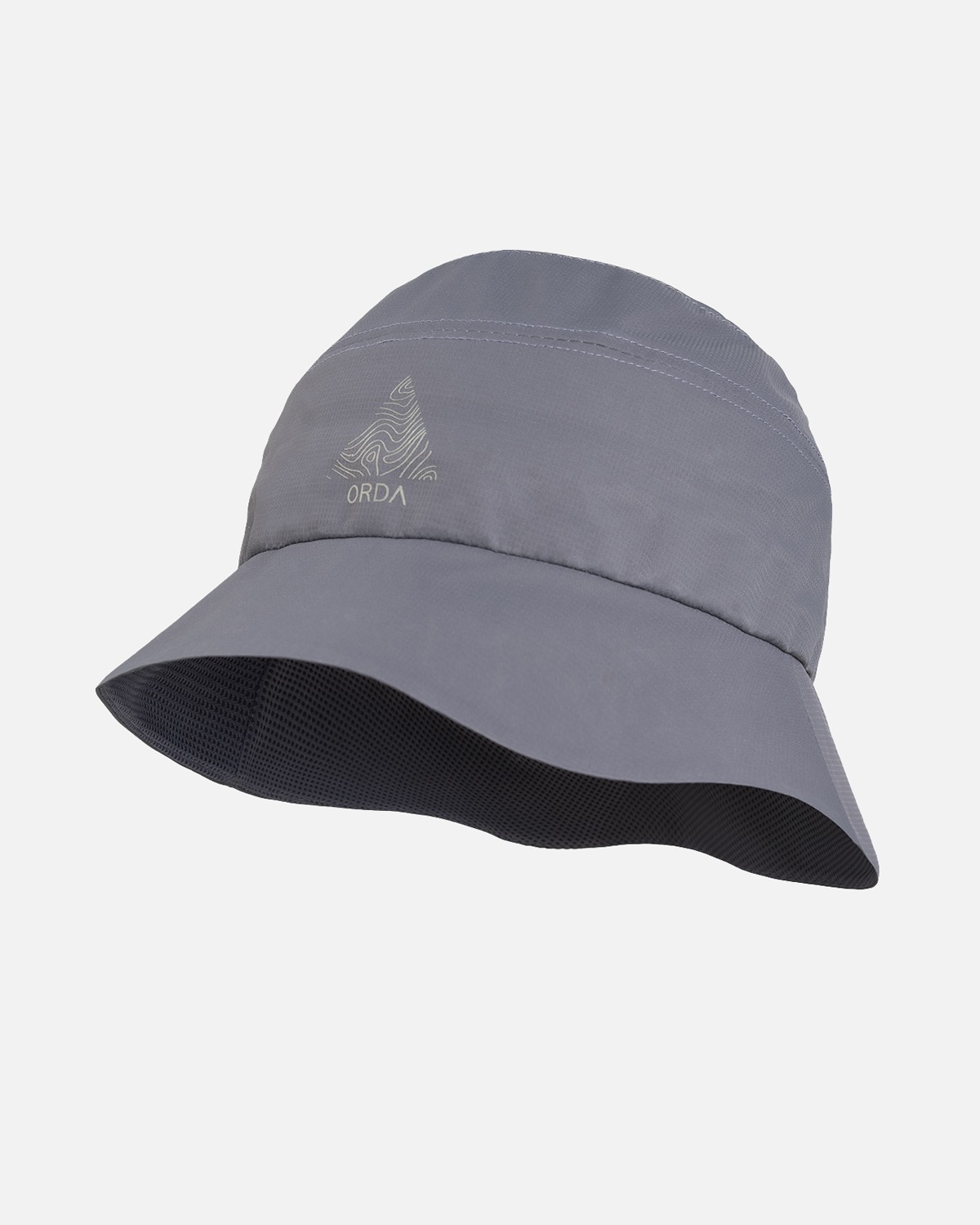 A waterproof TORAY 3 layer  DELPY™ bucket hat GREY